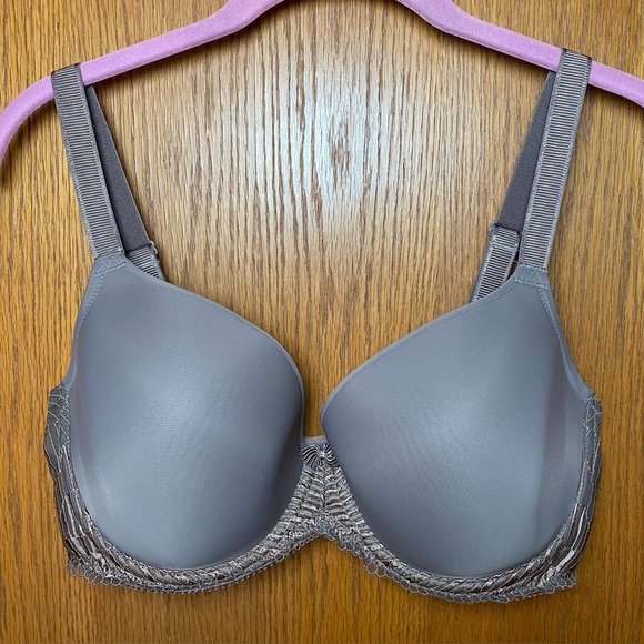 Wacoal La Femme 38DDD Underwire T-Shirt Bra in Taupe # 853117 GUC - Picture 1 of 10
